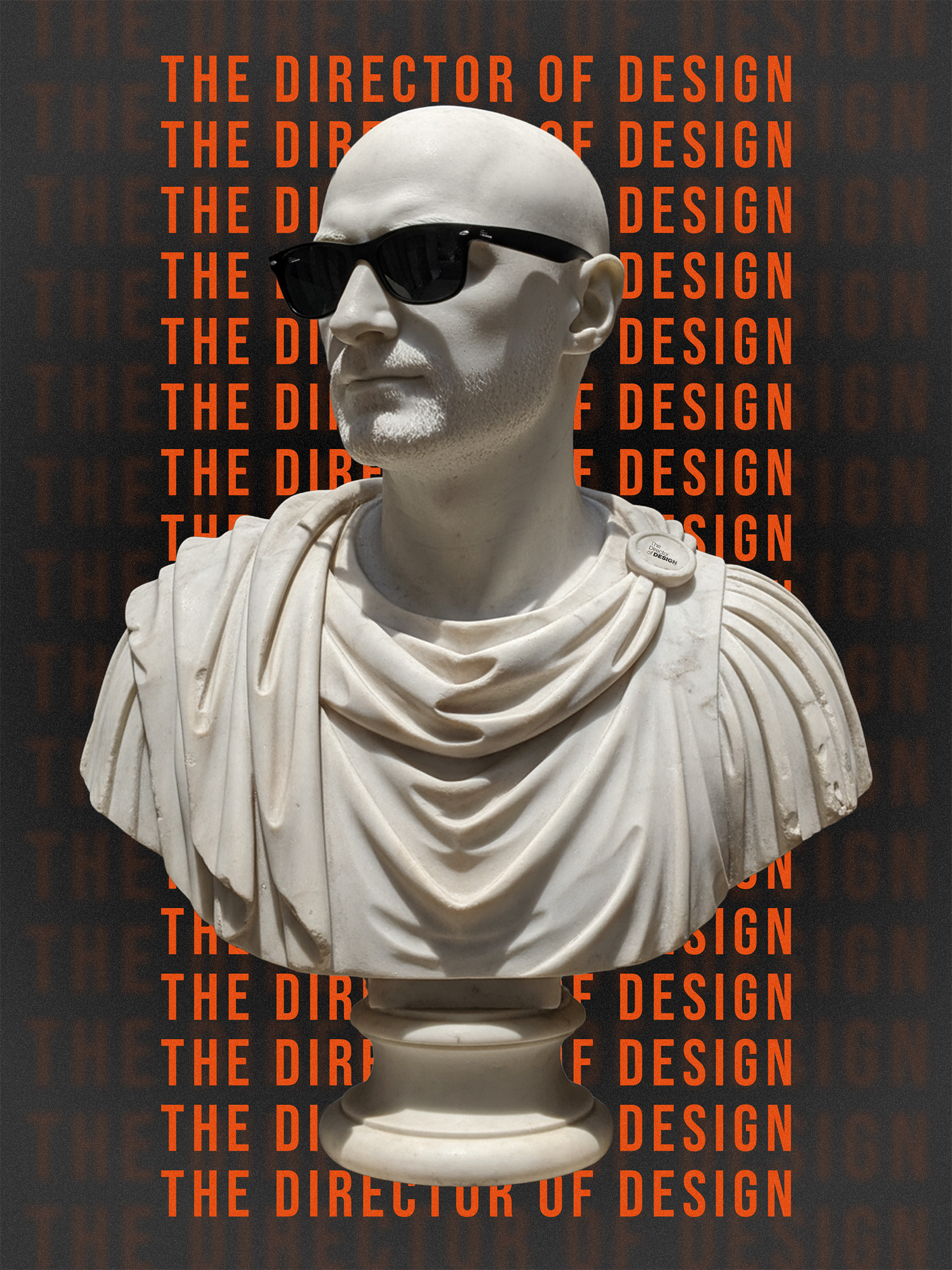 The Director of Design hero image showing decision ownership and senior design leadership for founders